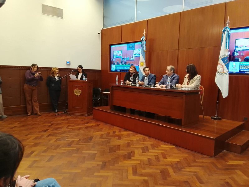 Apertura de la jornada en el salón de la Legislatura de Jujuy