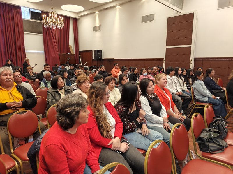 Público asistente a la jornada De Pie por una Atención Segura