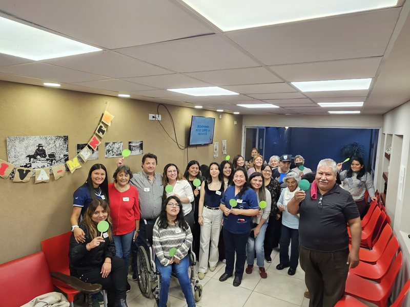 Foto grupal de la actividad Mitos o realidad